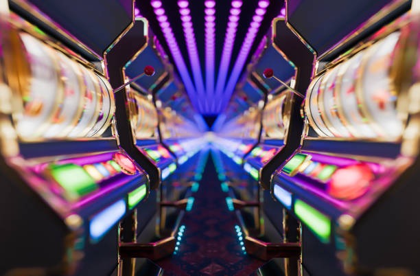 Blueprint Gaming slot interface on muliatoto link showing reels, paylines, and paytable
